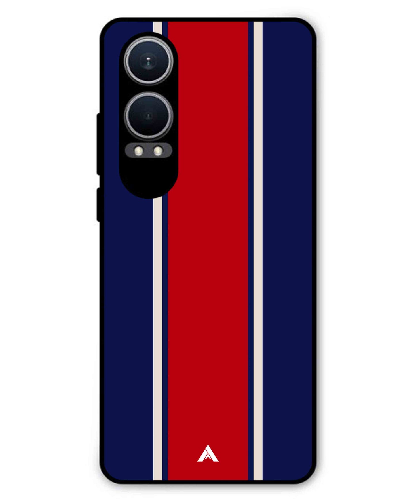 Stripe Pattern 15 Metal Back Cover Phone Case for Oneplus Nord CE 4 Lite