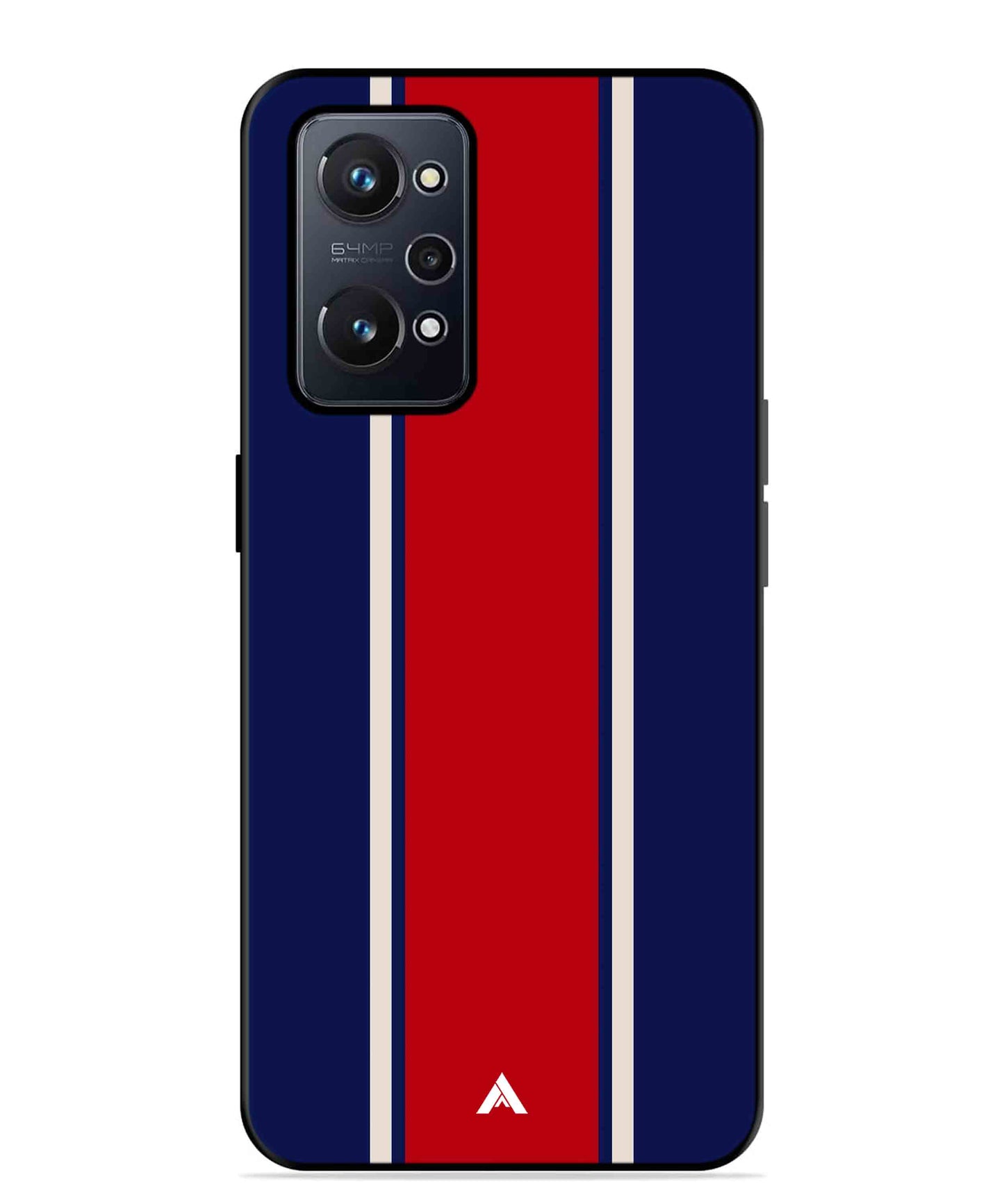 Stripe Pattern 15 Metal Back Cover Phone Case for Realme GT Neo 2