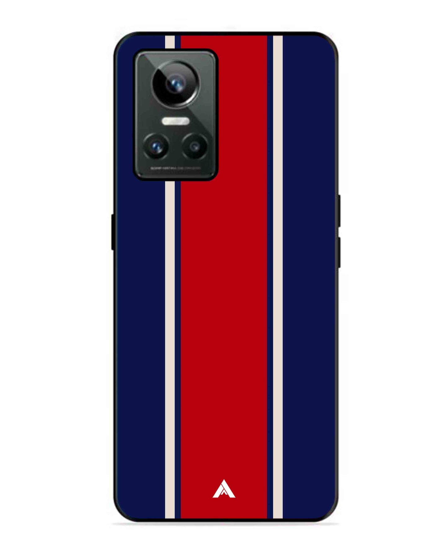 Stripe Pattern 15 Metal Back Cover Phone Case for Realme GT Neo 3