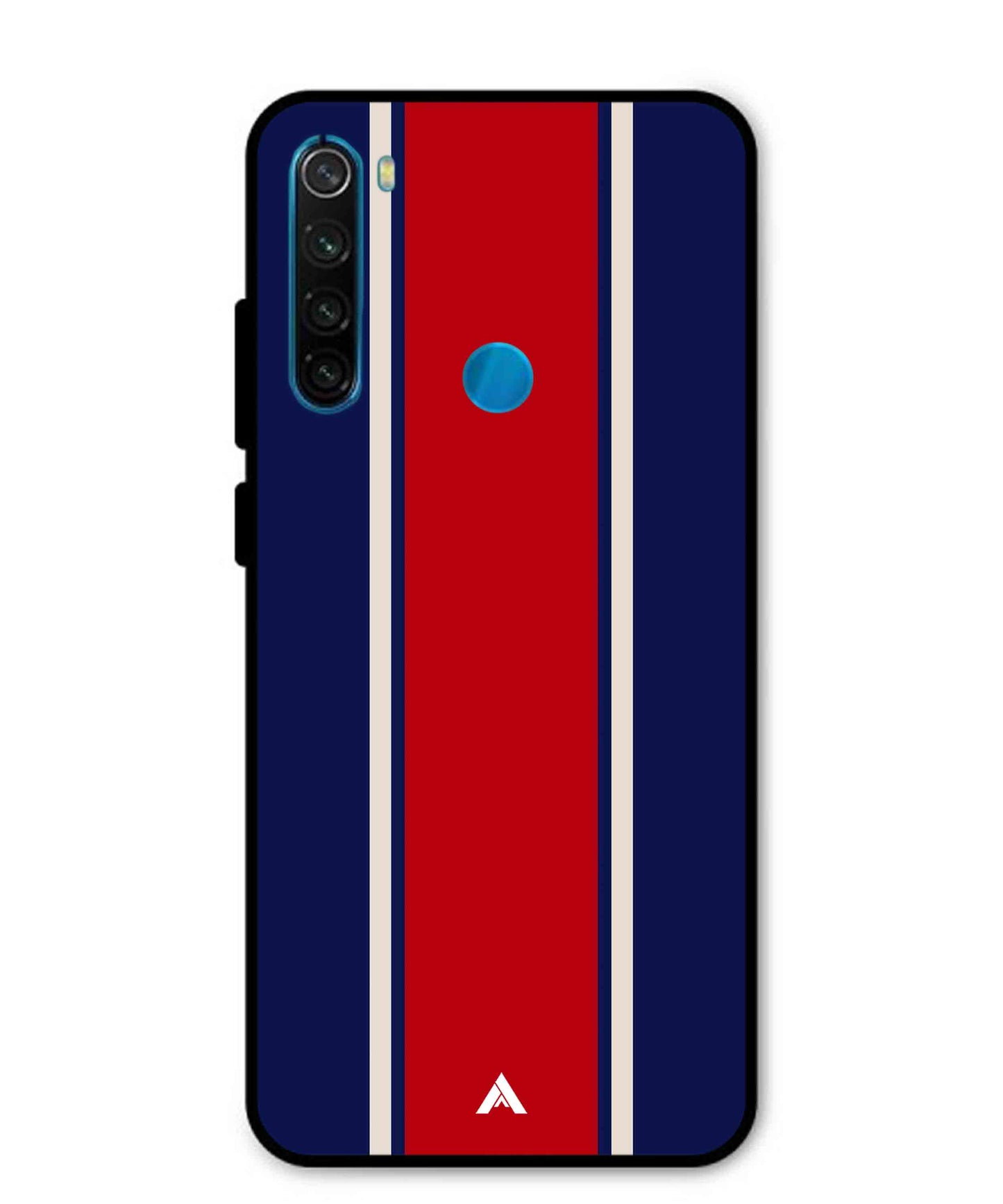 Stripe Pattern 15 Metal Back Cover Phone Case for Xiaomi Redmi Note 8