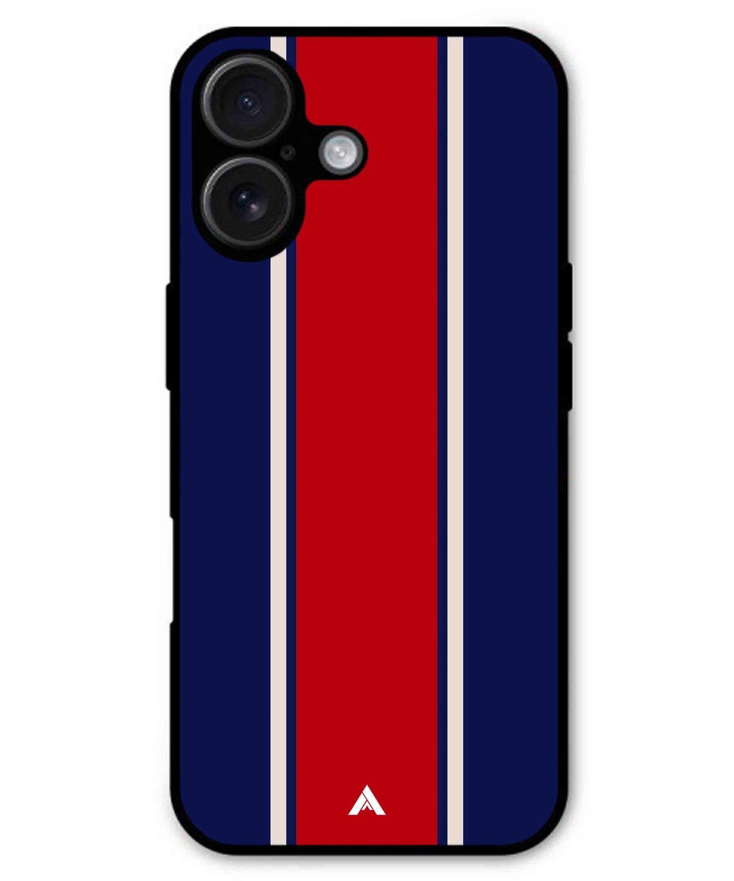 Stripe Pattern 15 Metal Back Cover Phone Case for iPhone 16