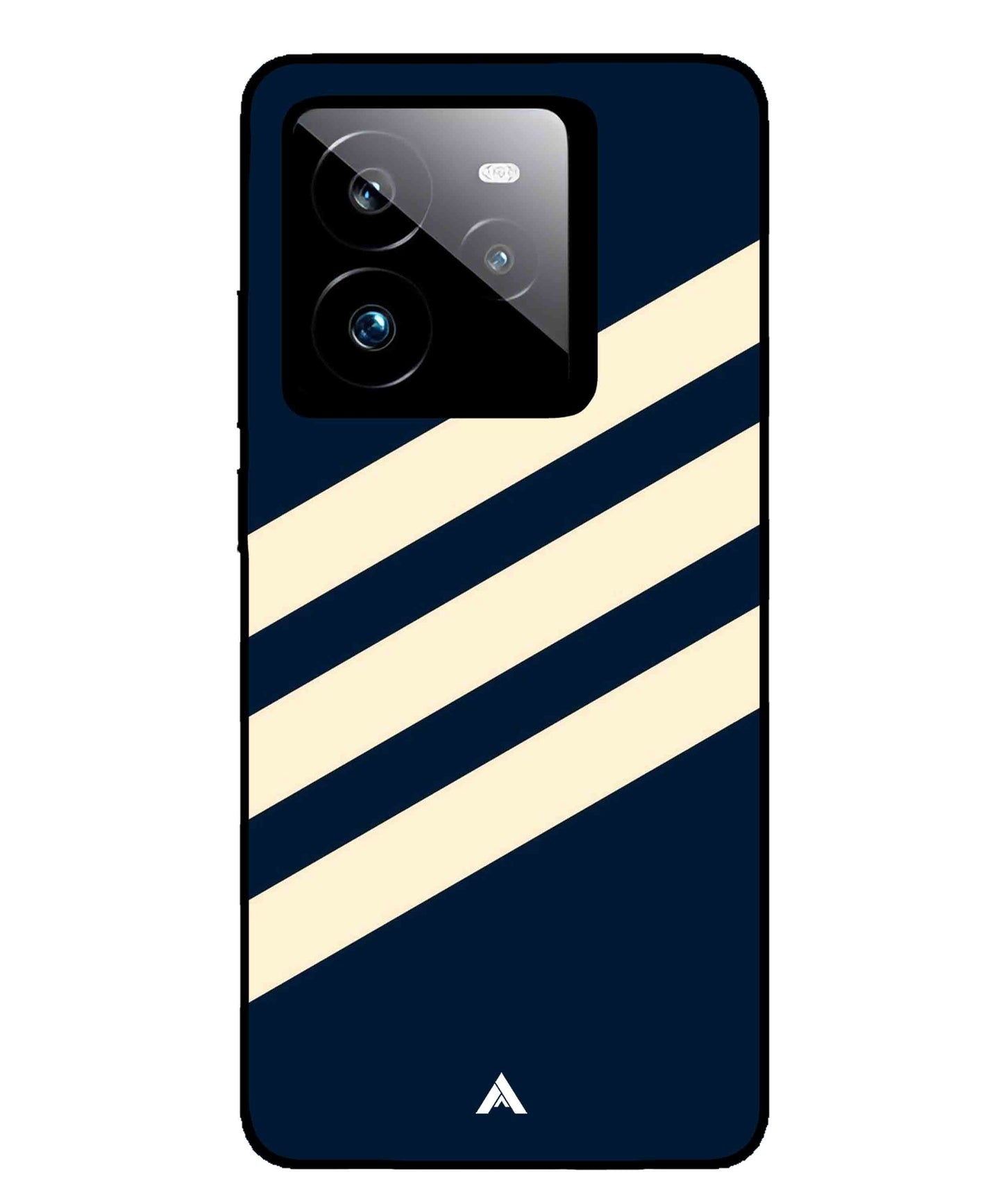Stripe Pattern 16 Metal Back Cover Phone Case for Realme GT 7 Pro