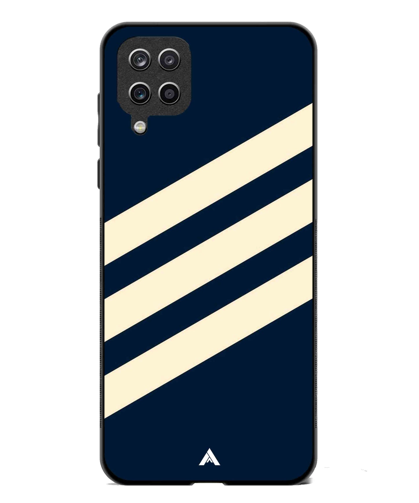 Stripe Pattern 16 Metal Back Cover Phone Case for Samsung Galaxy A42
