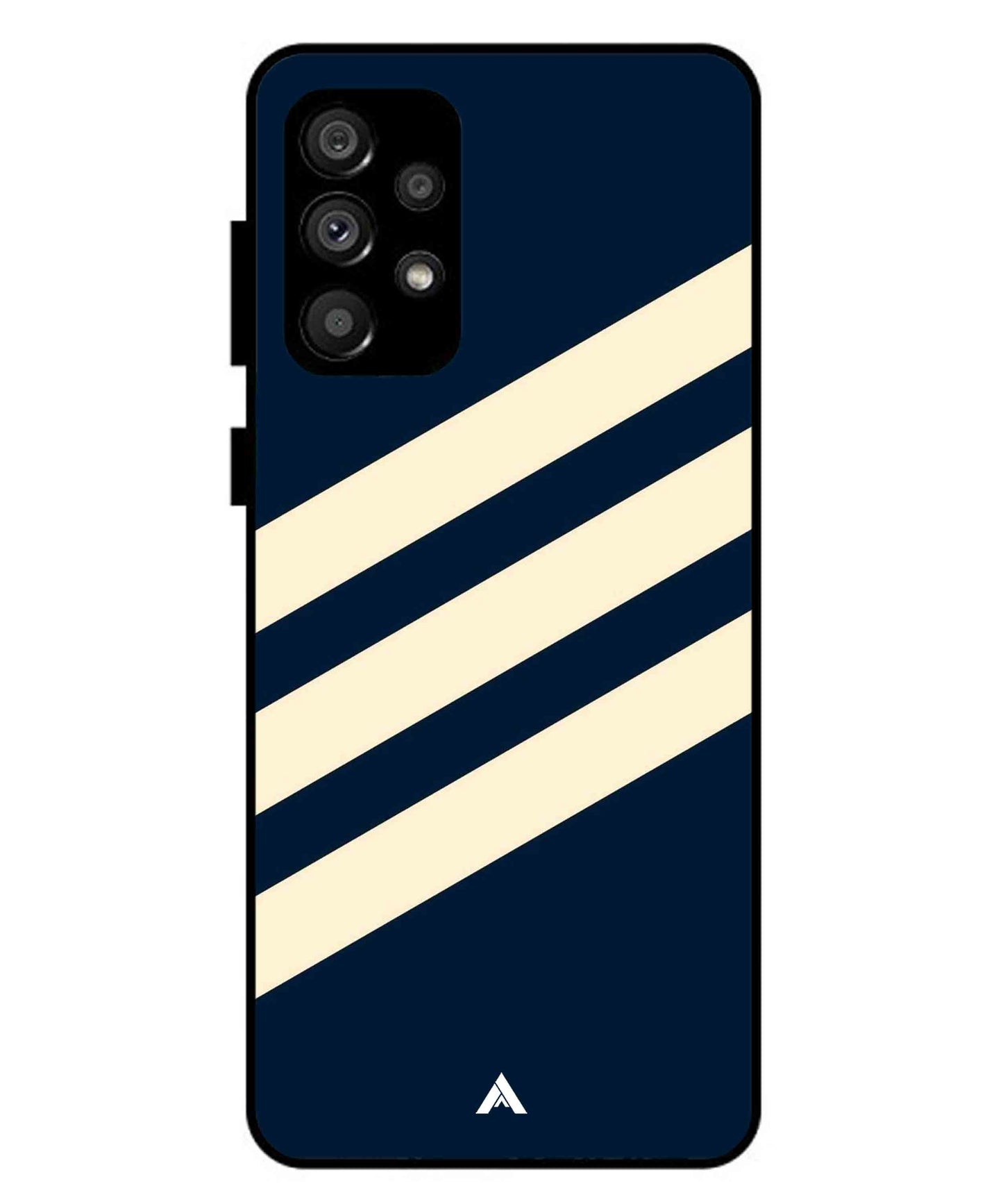 Stripe Pattern 16 Metal Back Cover Phone Case for Samsung Galaxy A73