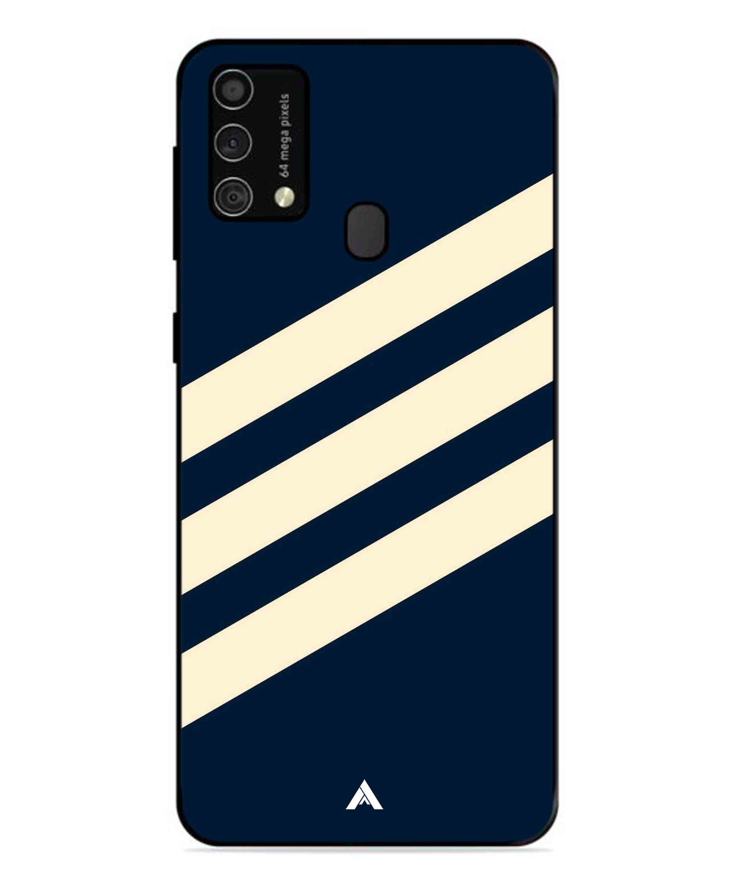 Stripe Pattern 16 Metal Back Cover Phone Case for Samsung Galaxy M31