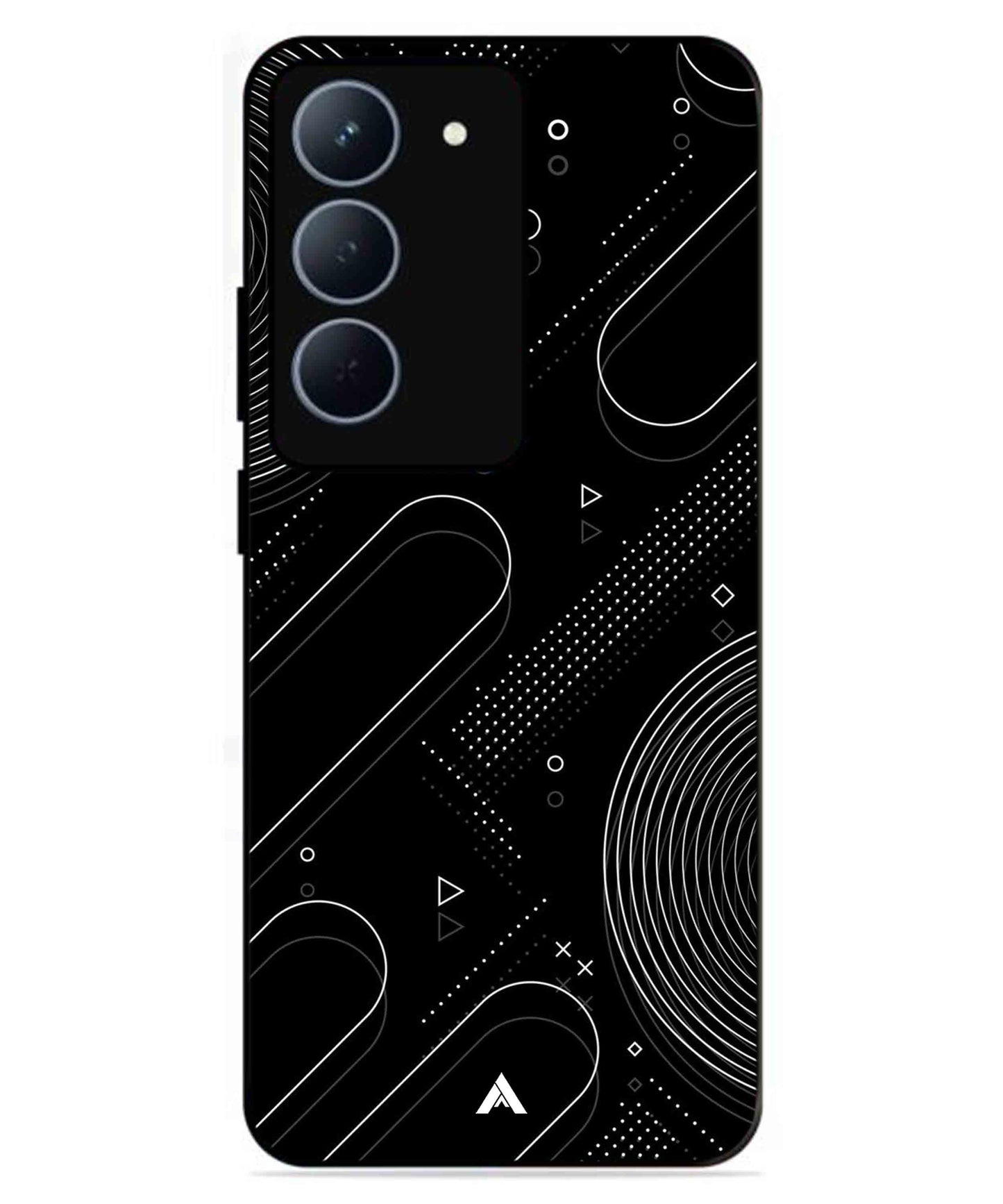 Stripe Pattern 17 Metal Back Cover Phone Case for Realme P3X