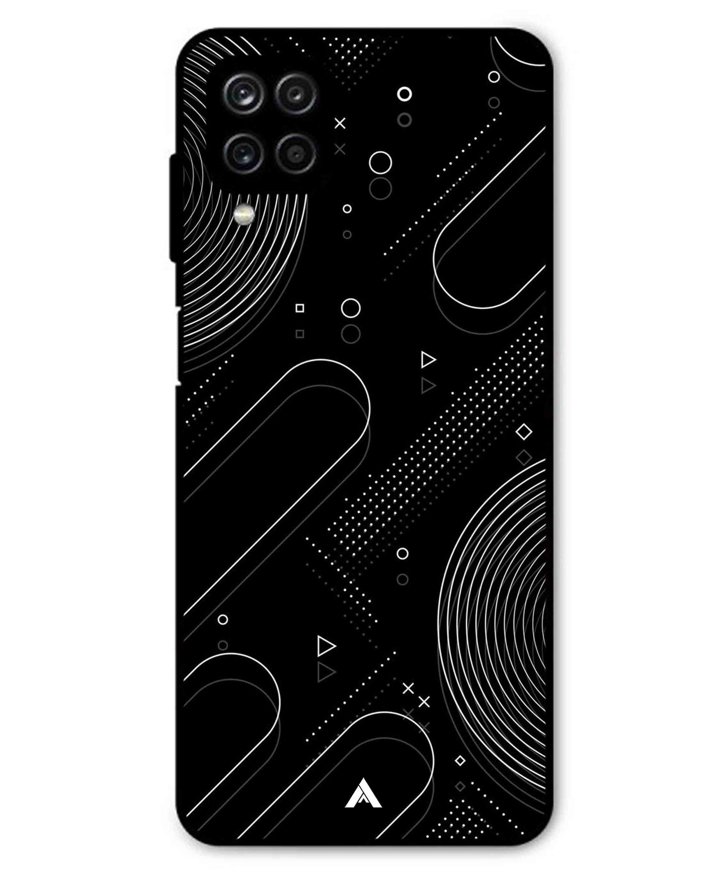 Stripe Pattern 17 Metal Back Cover Phone Case for Samsung Galaxy F22