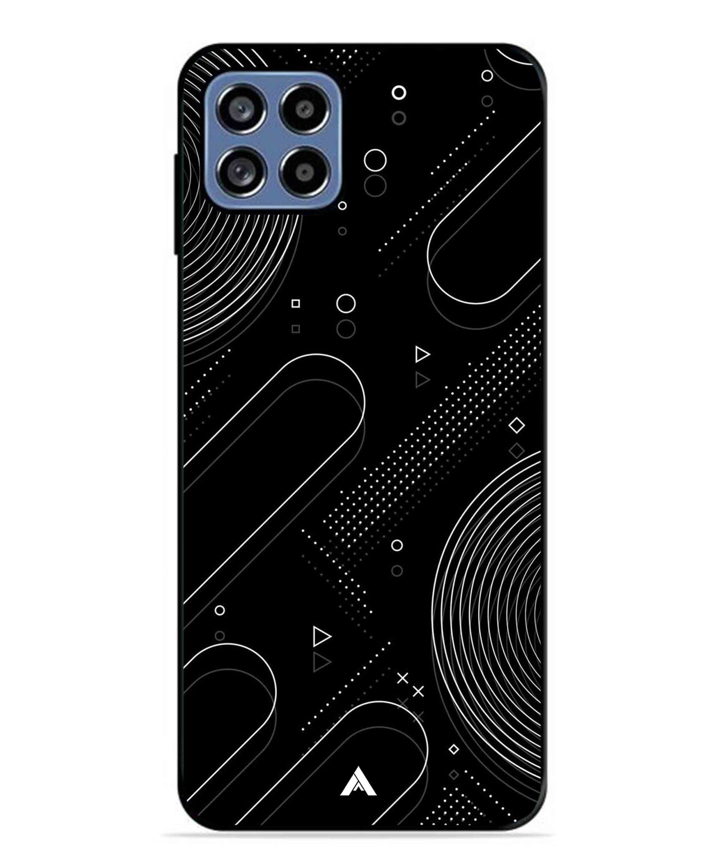 Stripe Pattern 17 Metal Back Cover Phone Case for Samsung Galaxy F42
