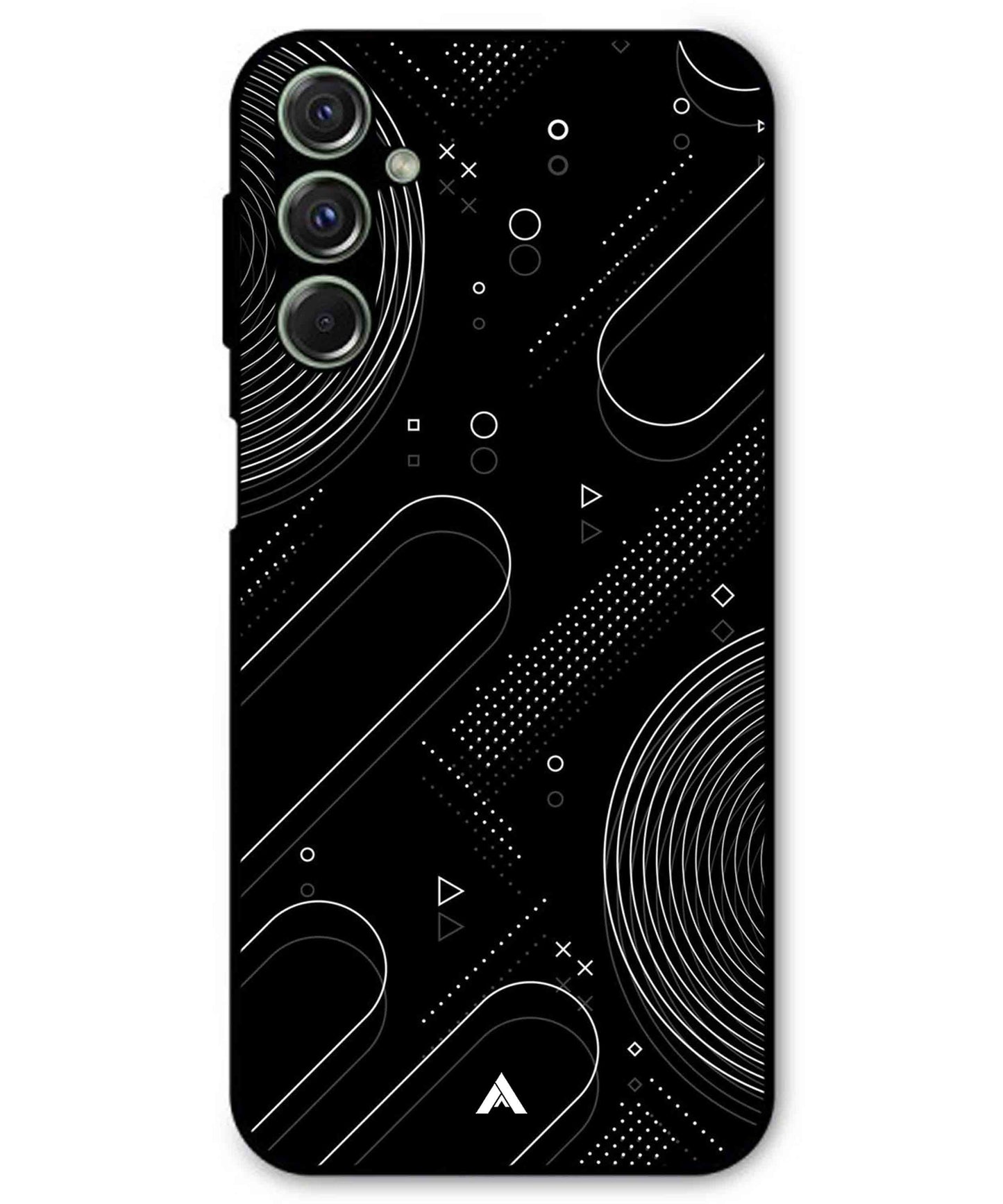 Stripe Pattern 17 Metal Back Cover Phone Case for Samsung Galaxy M34