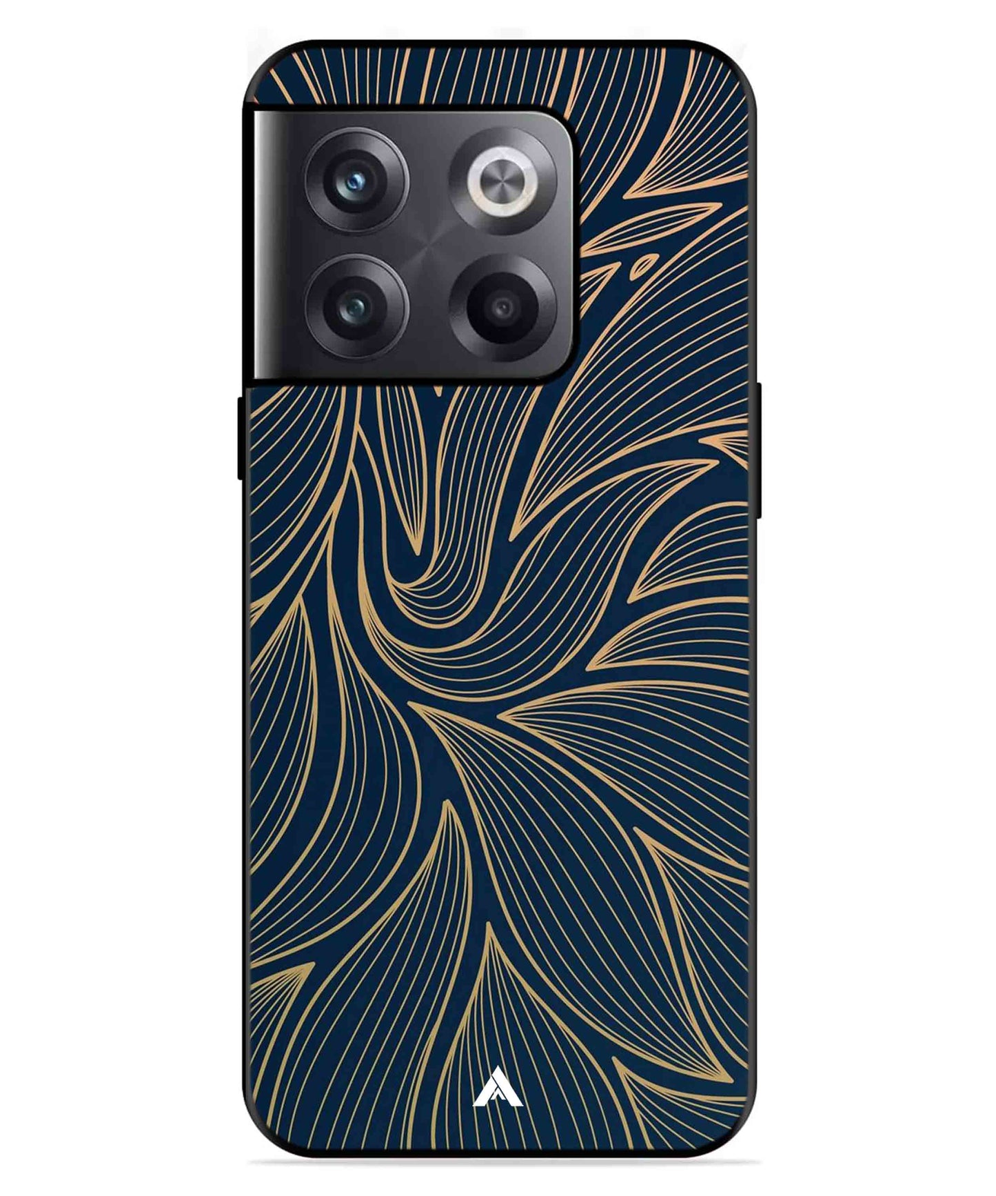 Stripe Pattern 18 Metal Back Cover Phone Case for Oneplus 10T