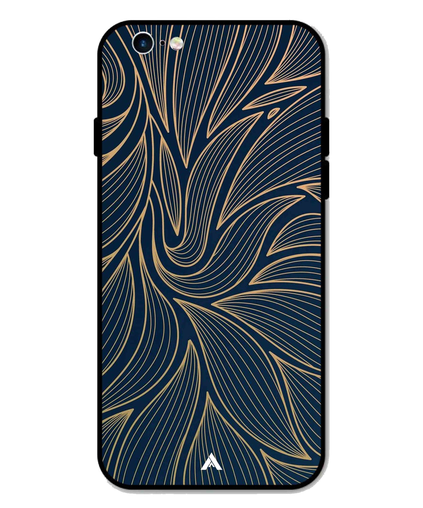 Stripe Pattern 18 Metal Back Cover Phone Case for iPhone 6 Plus