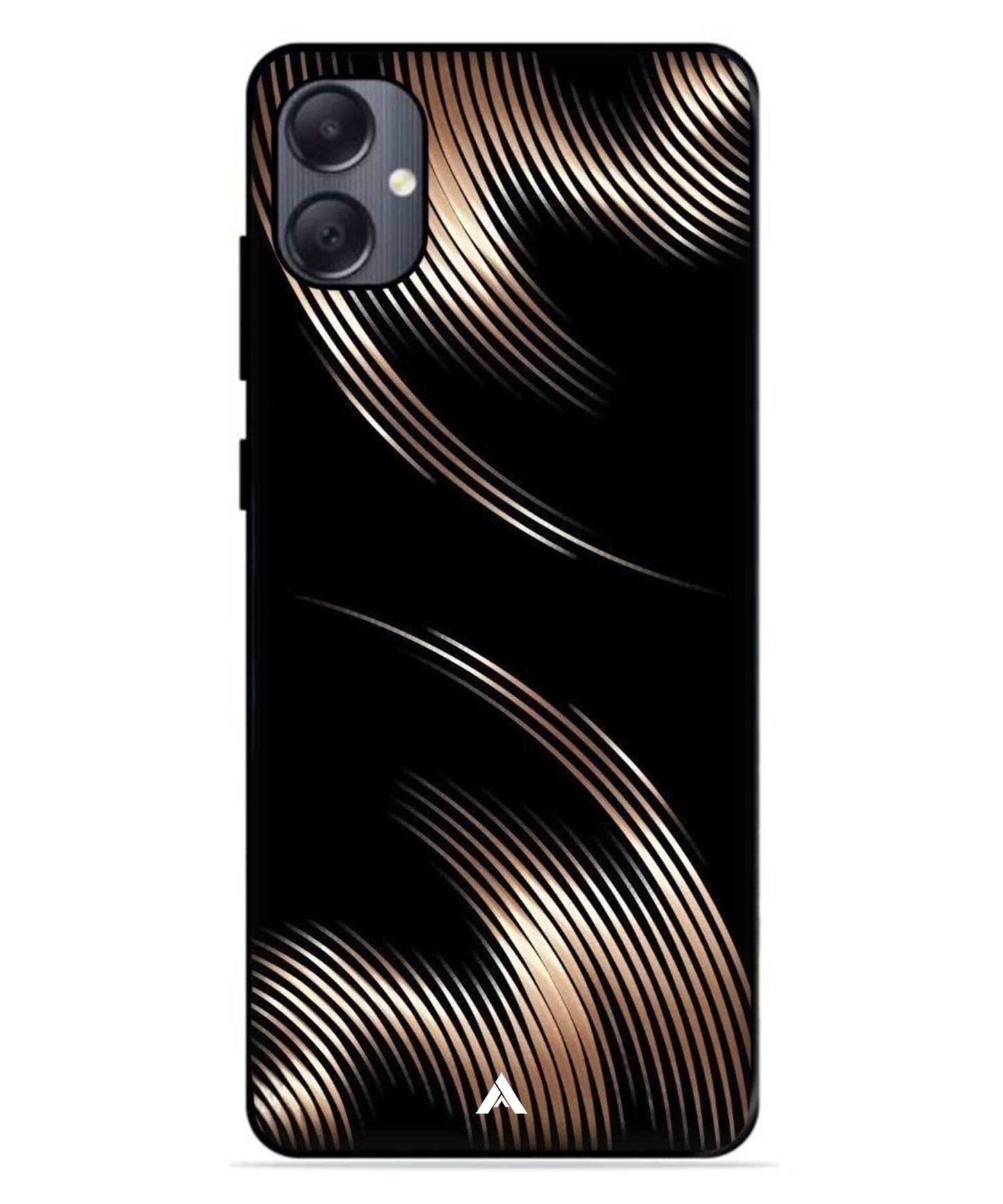 Stripe Pattern 1 Metal Back Cover Phone Case for Samsung Galaxy A05