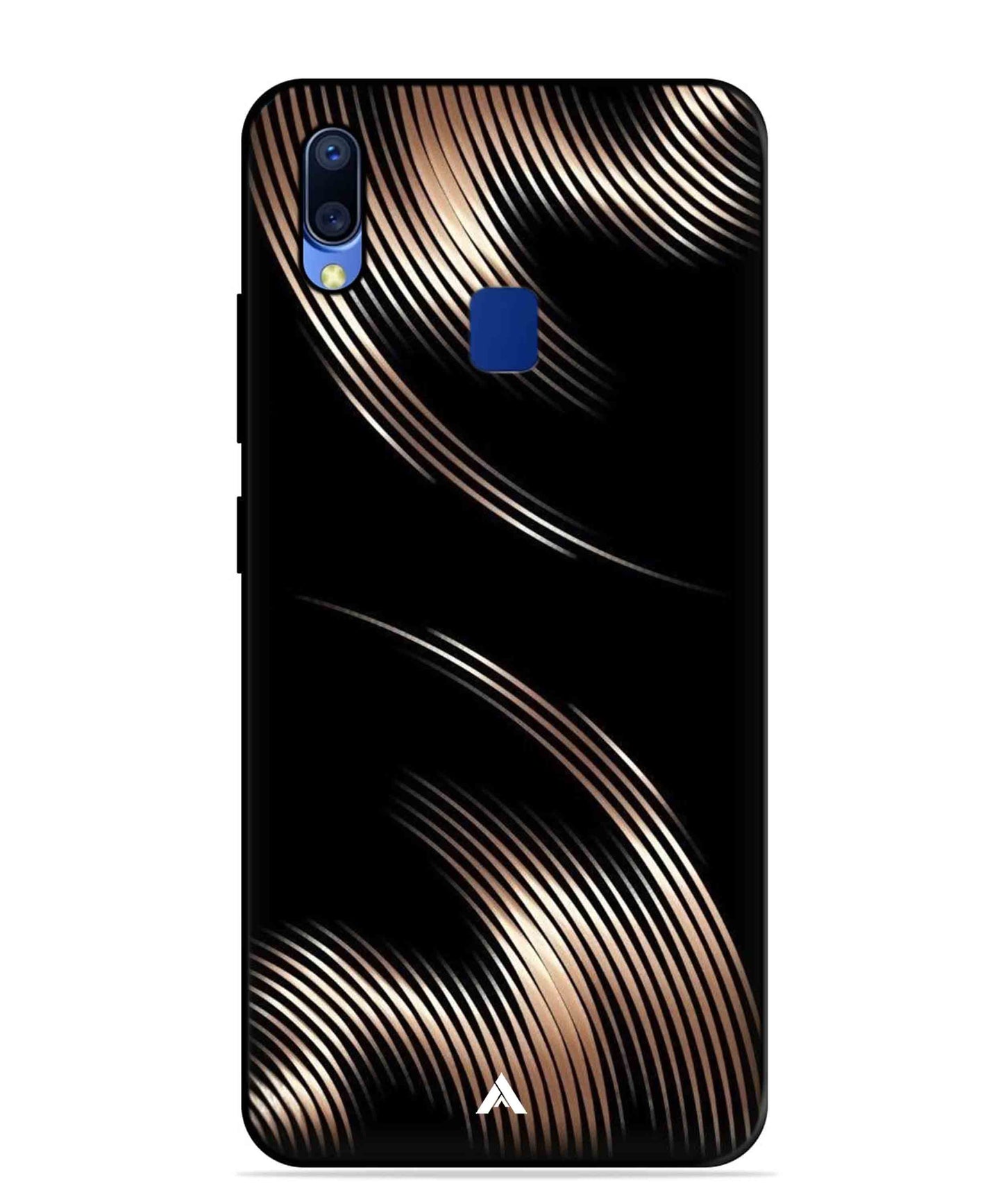 Stripe Pattern 1 Metal Back Cover Phone Case for Vivo Y95