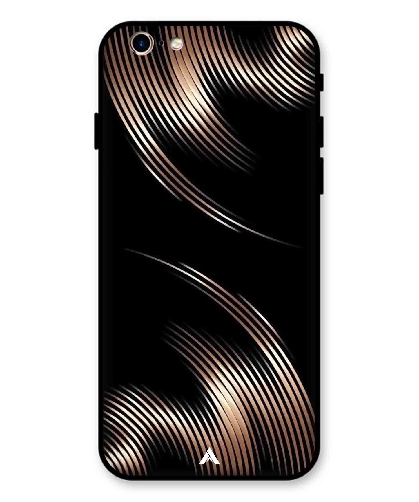 Stripe Pattern 1 Metal Back Cover Phone Case for iPhone 11