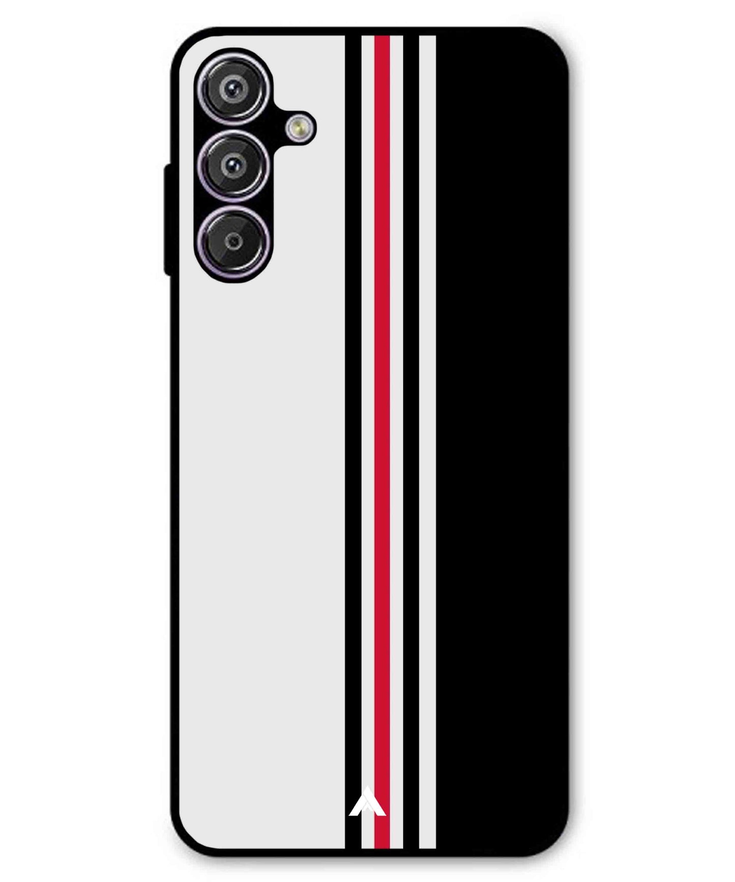 Stripe Pattern 3 Metal Back Cover Phone Case for Samsung Galaxy A16