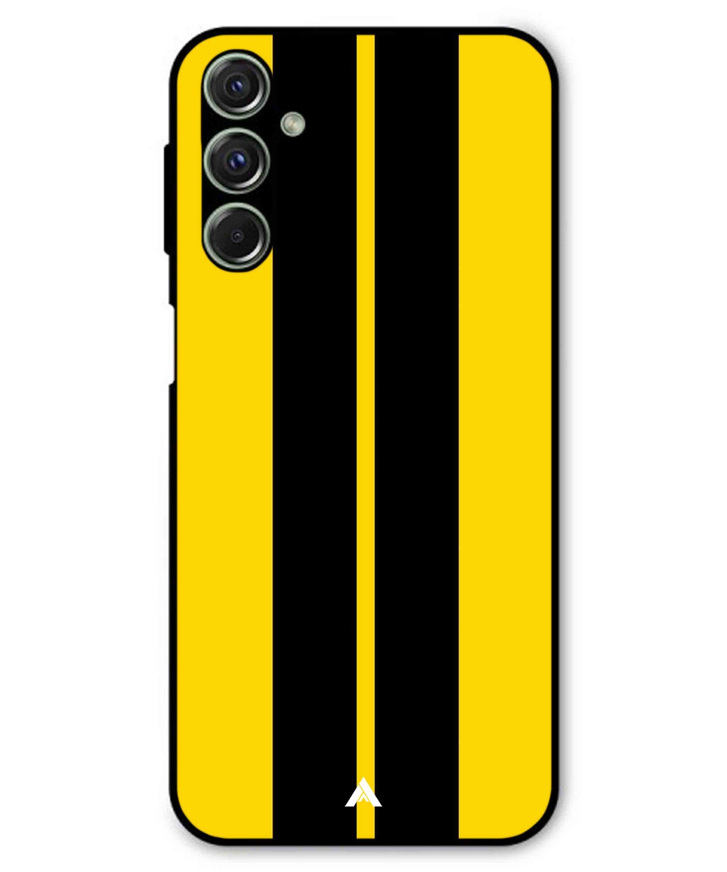 Stripe Pattern 4 Metal Back Cover Phone Case for Samsung Galaxy M54
