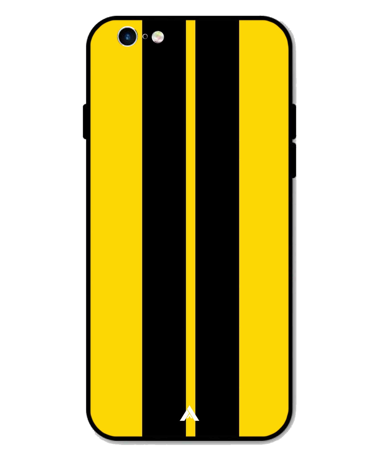 Stripe Pattern 4 Metal Back Cover Phone Case for iPhone 6