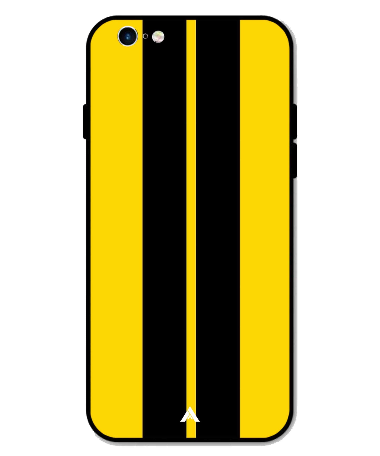 Stripe Pattern 4 Metal Back Cover Phone Case for iPhone 6s