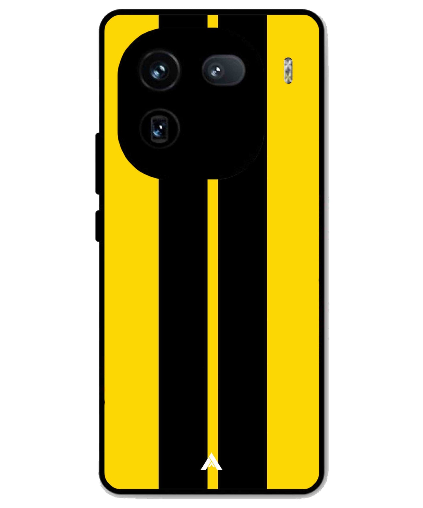 Stripe Pattern 4 Metal Back Cover Phone Case for iQOO 12