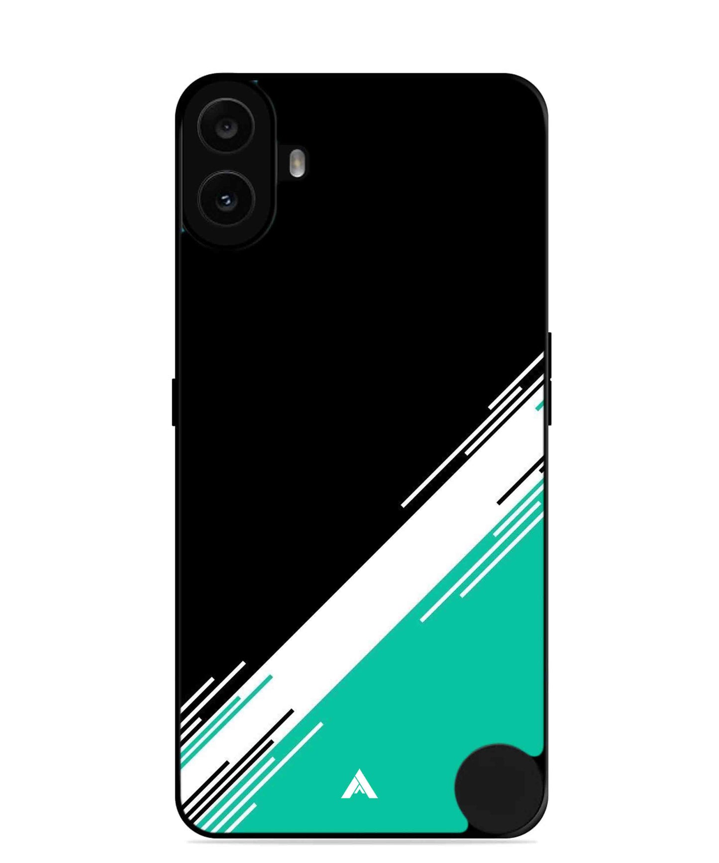 Stripe Pattern 5 Metal Back Cover Phone Case for Nothing CMF Phone 1