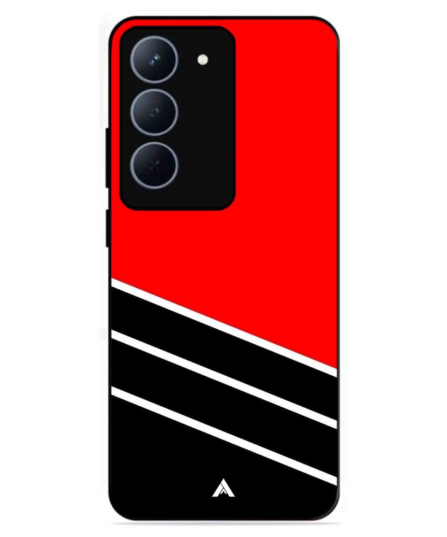 Stripe Pattern 7 Metal Back Cover Phone Case for Realme P3X