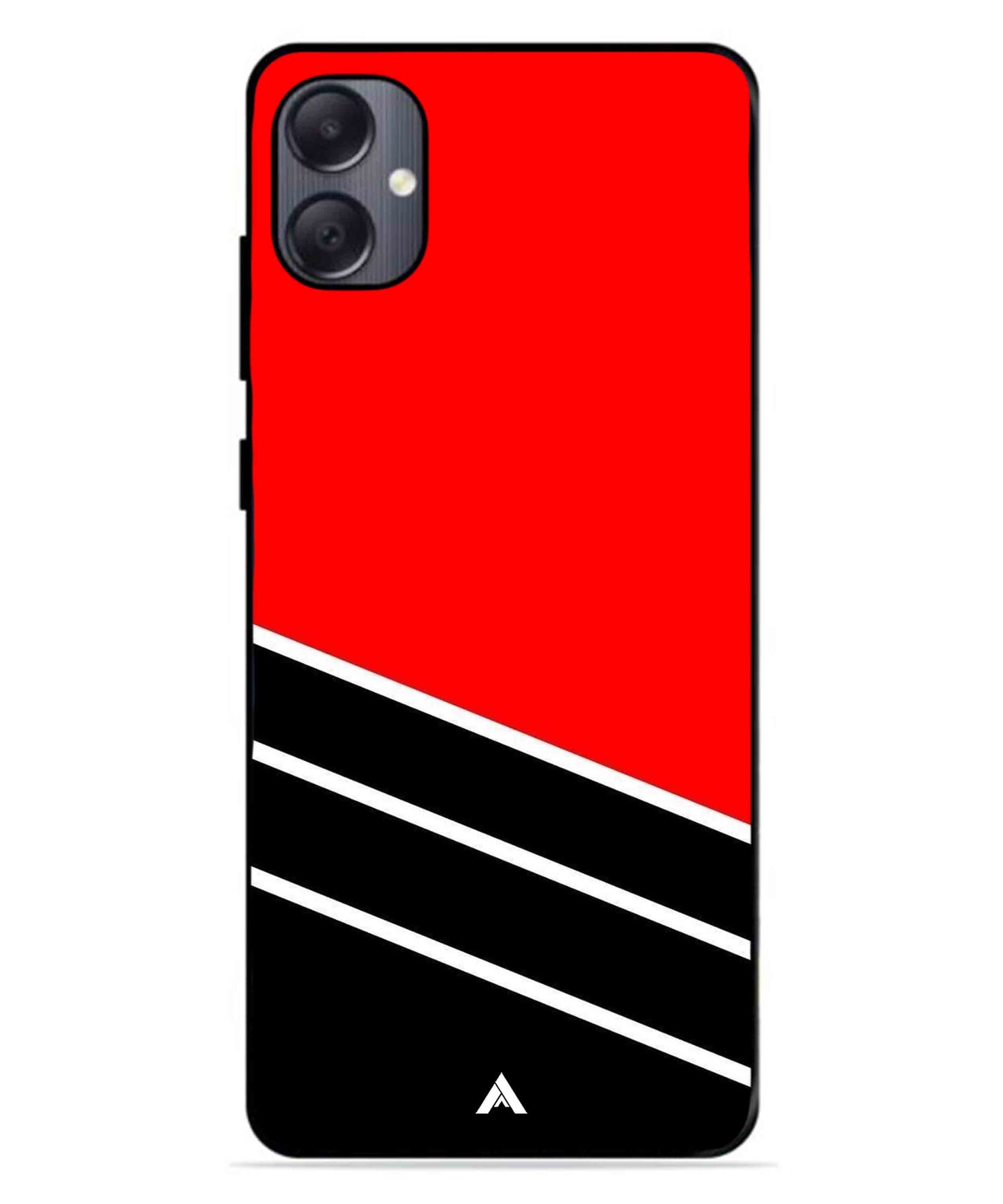 Stripe Pattern 7 Metal Back Cover Phone Case for Samsung Galaxy A05