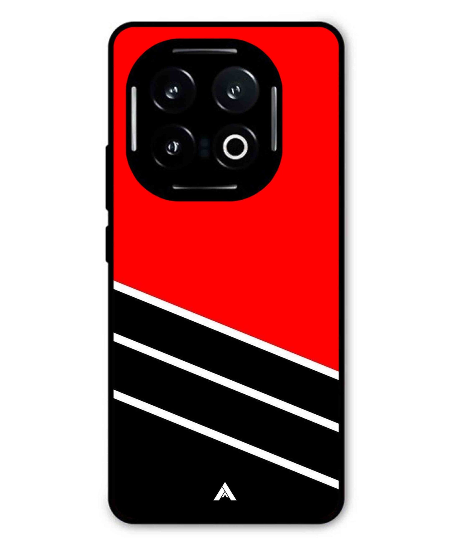 Stripe Pattern 7 Metal Back Cover Phone Case for iQOO 13