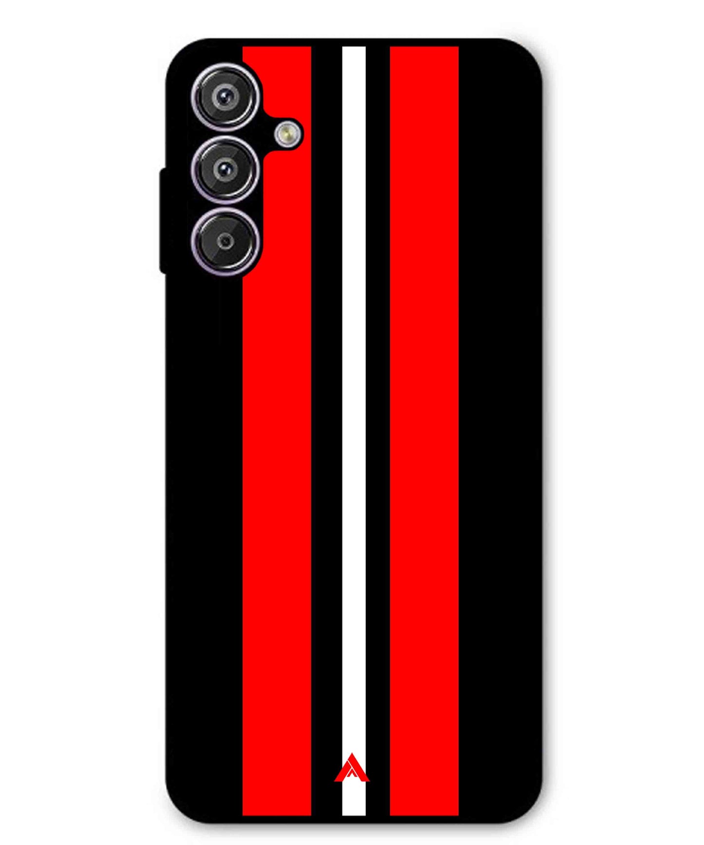 Stripe Pattern 8 Metal Back Cover Phone Case for Samsung Galaxy S25