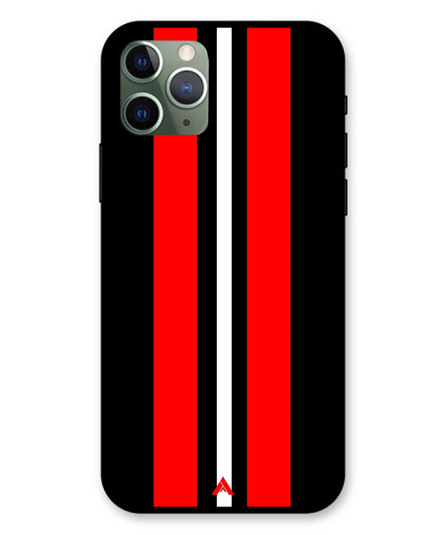 Stripe Pattern 8 Metal Back Cover Phone Case for iPhone 11 Pro