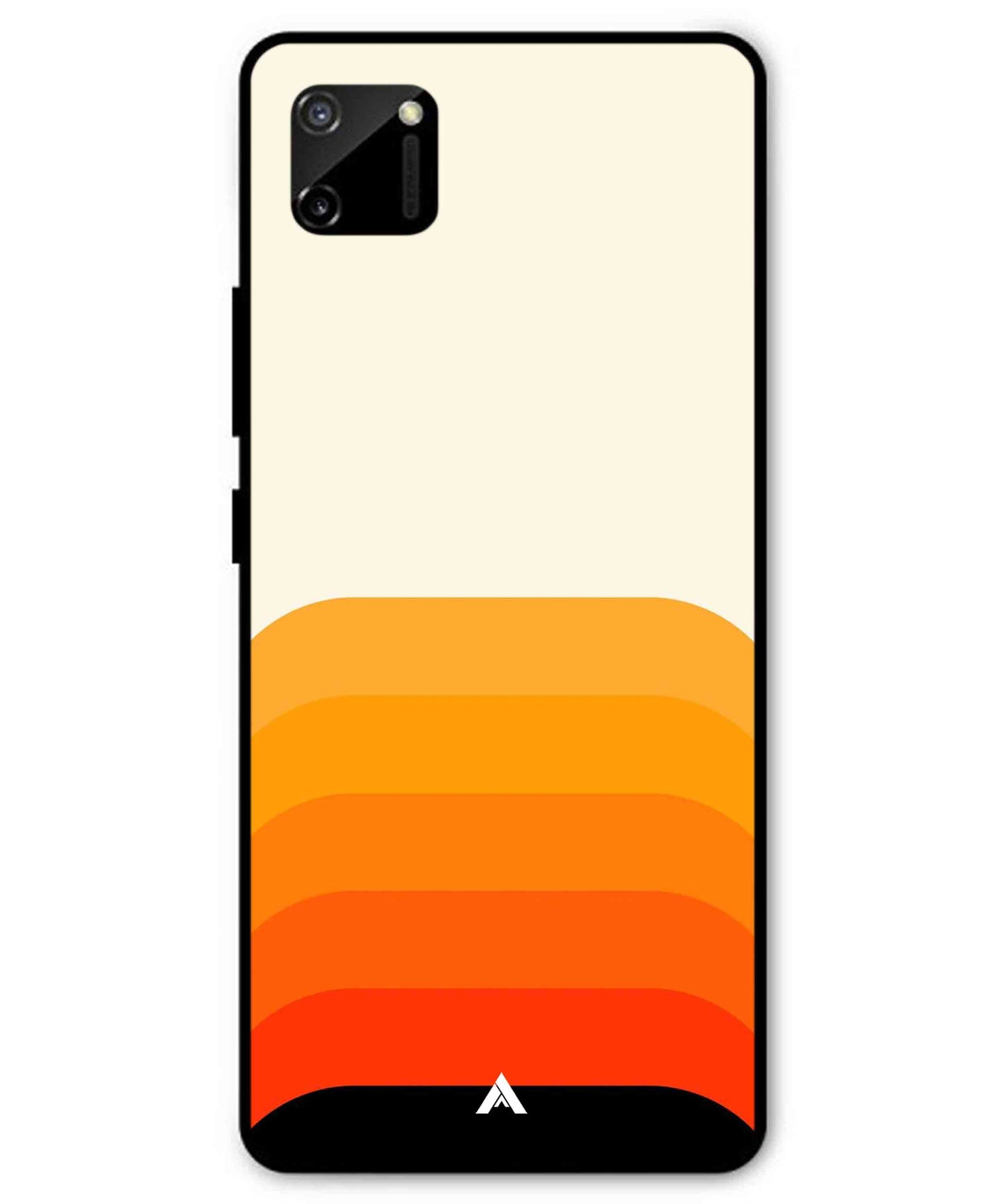 Stripe Pattern 9 Metal Back Cover Phone Case for Realme C11