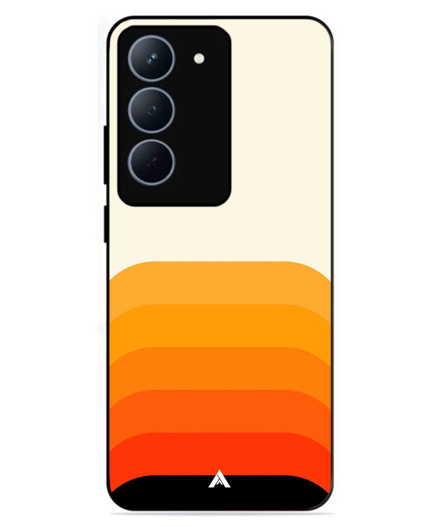 Stripe Pattern 9 Metal Back Cover Phone Case for Realme P3X