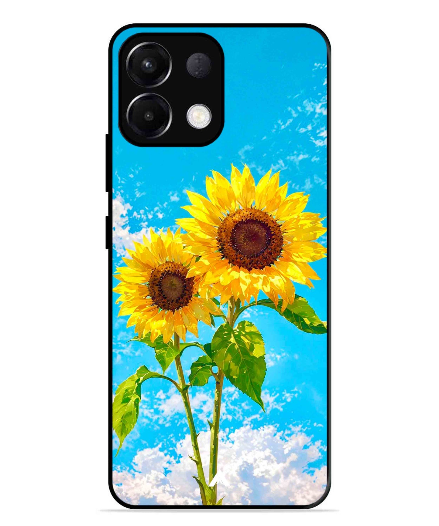 Sunflower Metal Back Cover Phone Case for Oppo K13