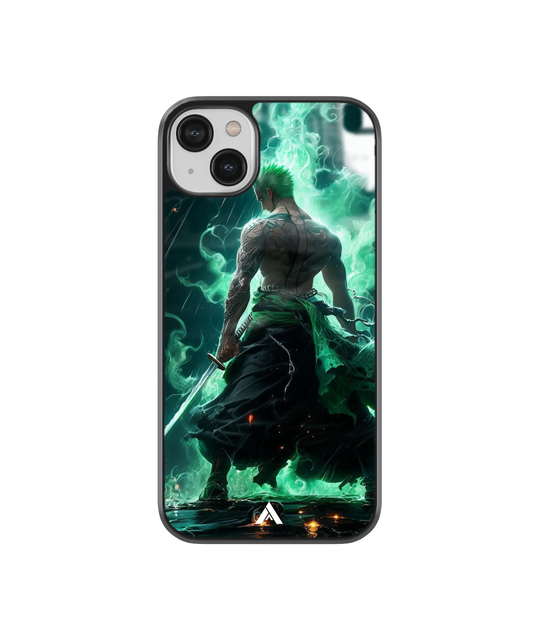 One Piece Zoro Premium Shockproof Metal Back Cover Case - Ascension Store