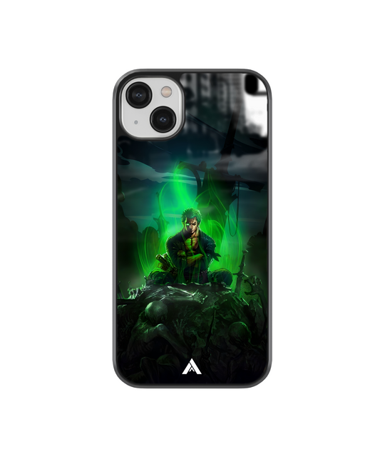 One Piece Zoro Premium Shockproof Metal Back Cover Case - Ascension Store