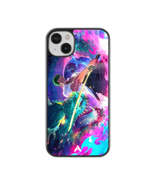 One Piece Zoro Premium Shockproof Metal Back Cover Case - Ascension Store