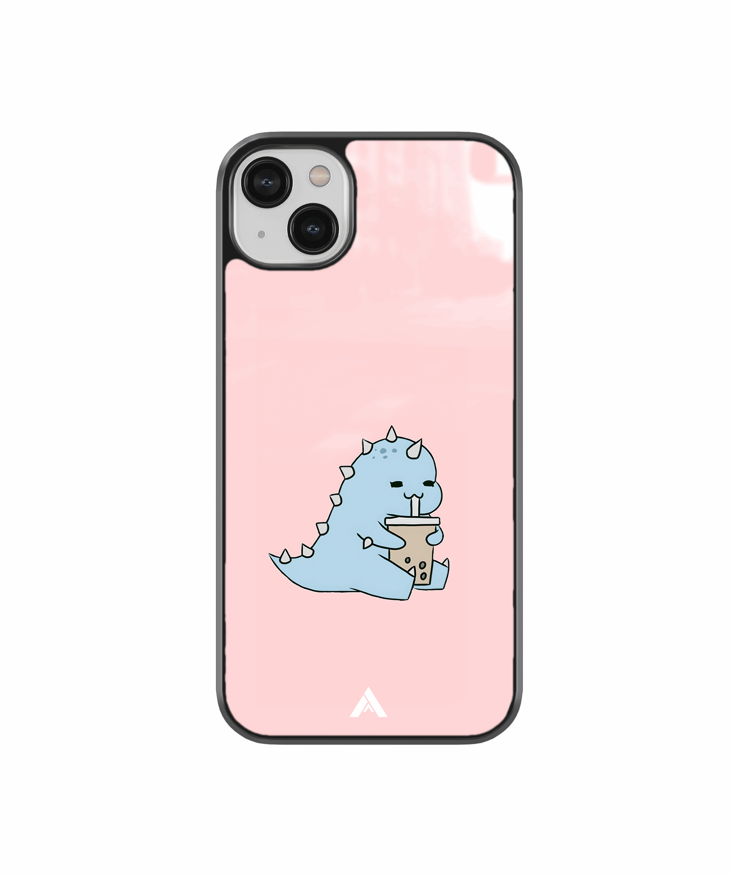 Cute Dinosaur Premium Shockproof Metal Back Cover Case - Ascension Store