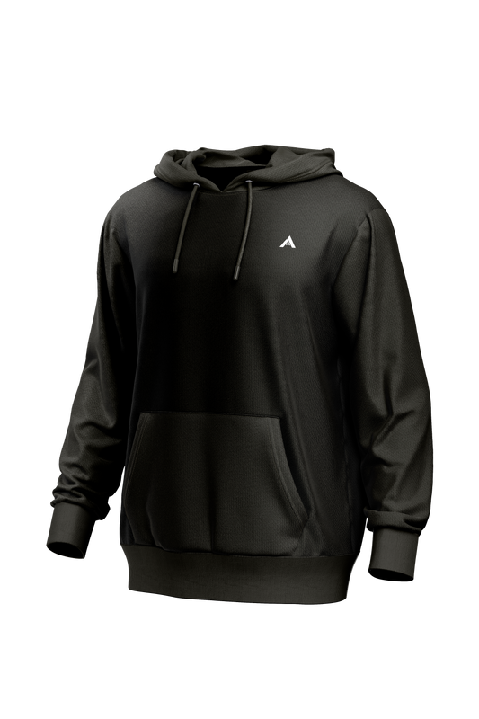 Premium Pure Black Hoodie - Ascension Store
