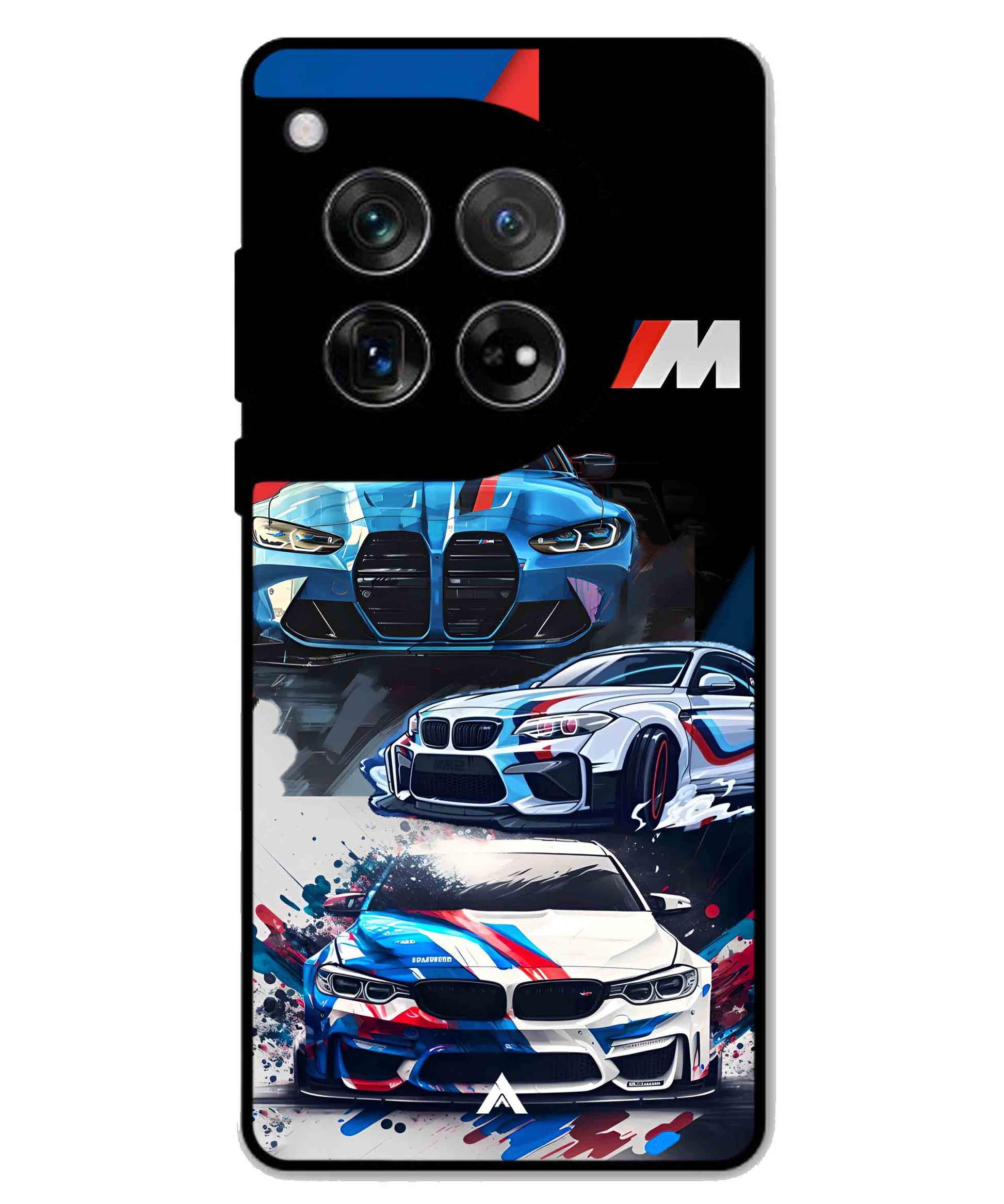 BMW 32 Car Metal Back Cover Phone Case for Oneplus 11R