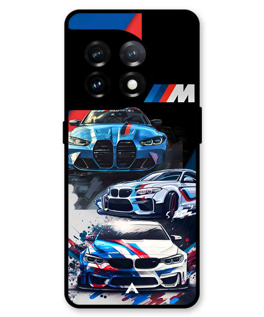 BMW 32 Car Metal Back Cover Phone Case for Oneplus 11