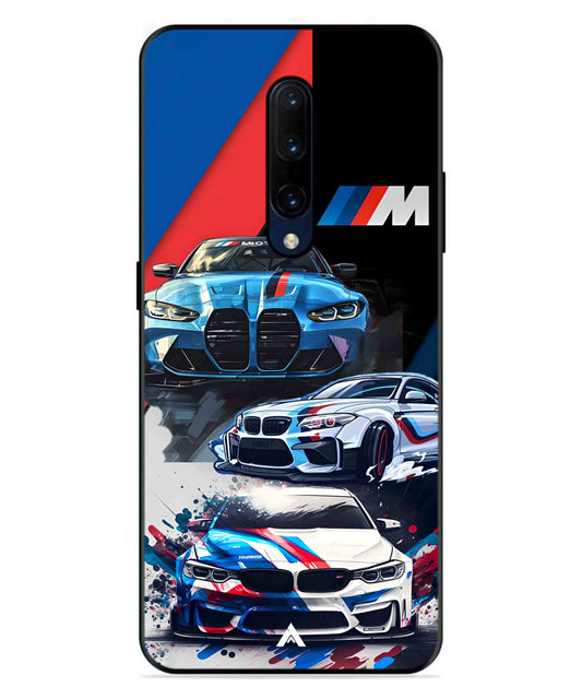 BMW 32 Car Metal Back Cover Phone Case for Oneplus 7 Pro