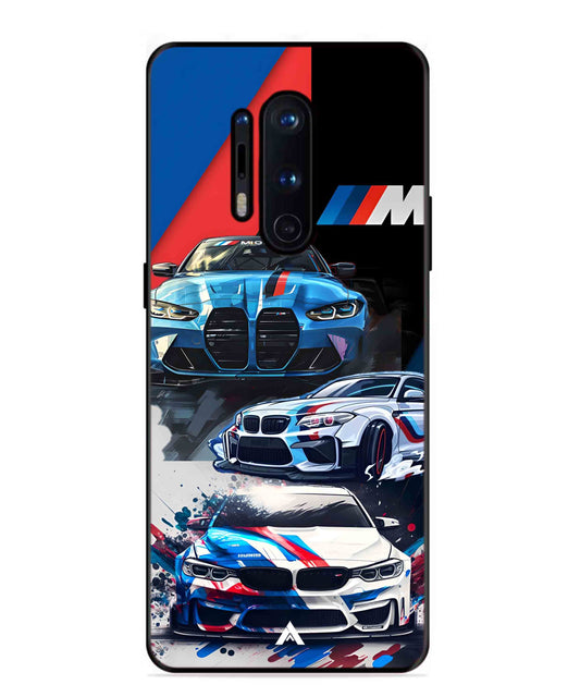 BMW 32 Car Metal Back Cover Phone Case for Oneplus 8 Pro