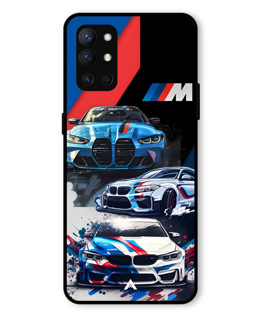BMW 32 Car Metal Back Cover Phone Case for Oneplus 9R