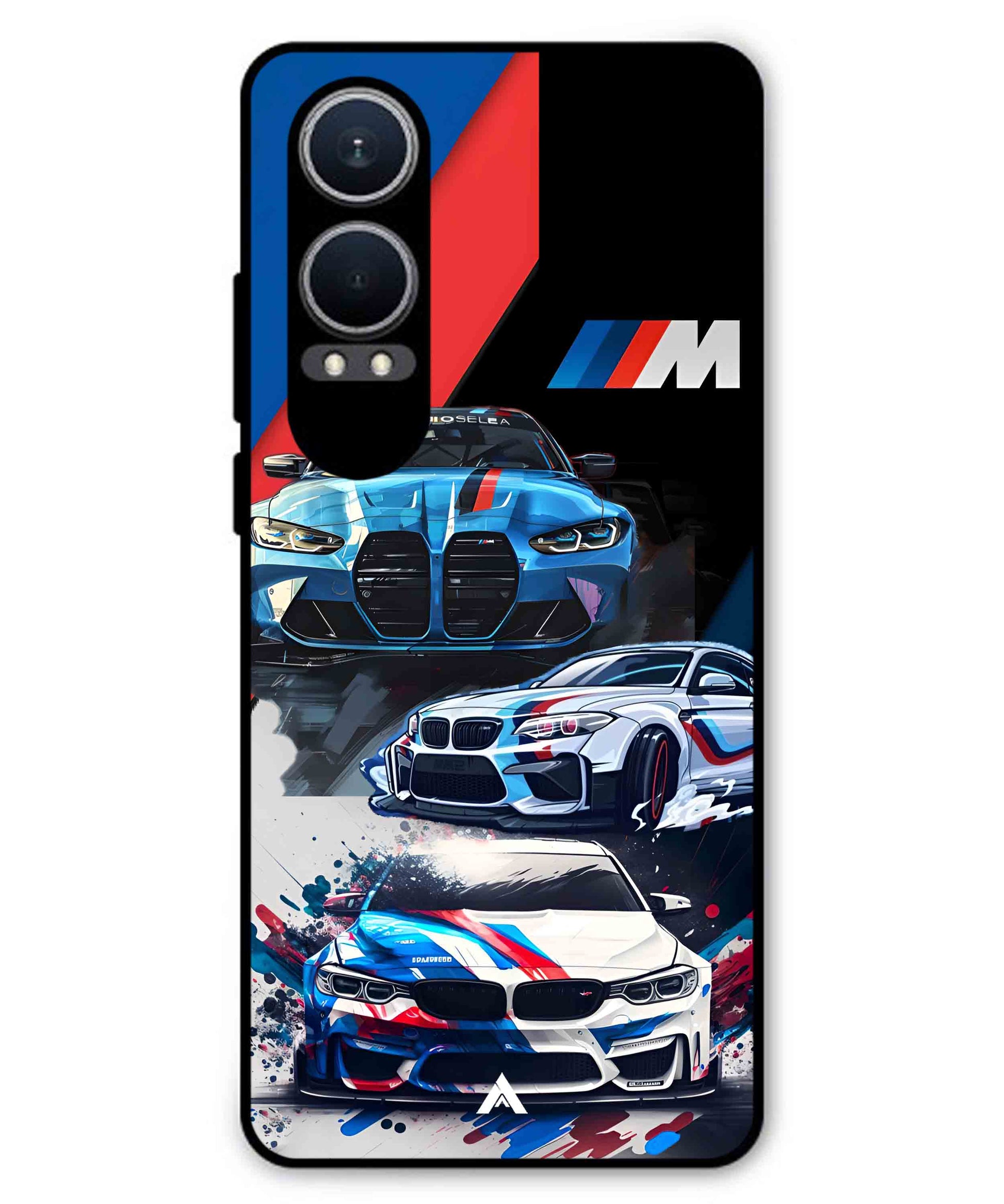 BMW 32 Car Metal Back Cover Phone Case for Oneplus Nord CE 4 Lite