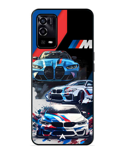 BMW 32 Car Metal Back Cover Phone Case for Oppo A55