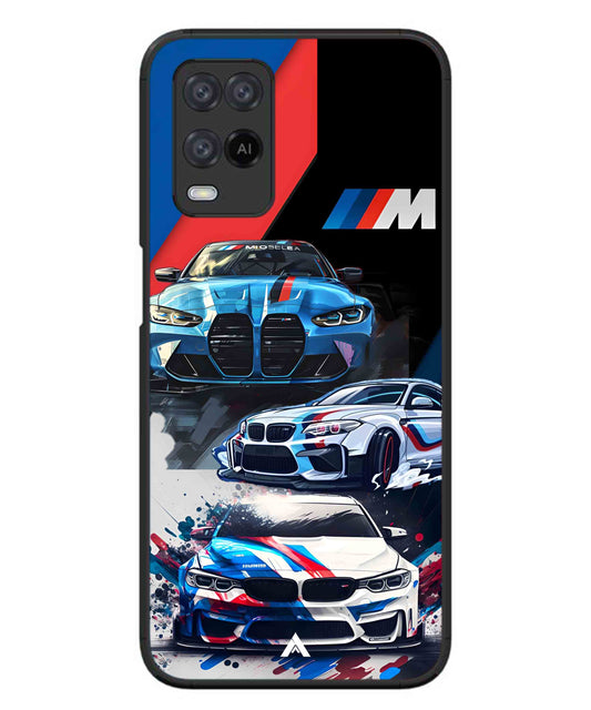 BMW 32 Car Metal Back Cover Phone Case for Oppo A74