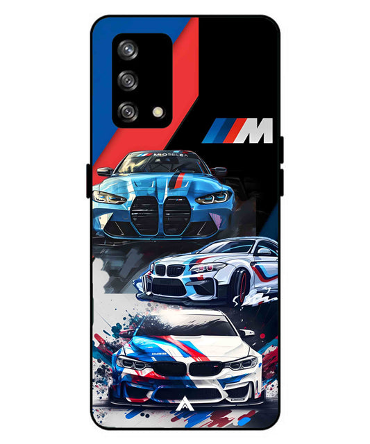 BMW 32 Car Metal Back Cover Phone Case for Oppo A93