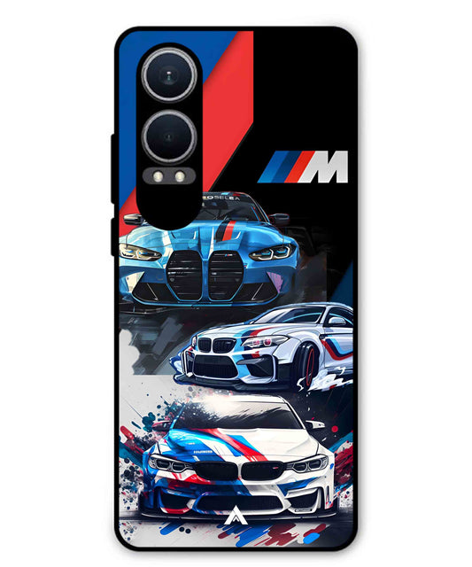 BMW 32 Car Metal Back Cover Phone Case for Oppo K12x