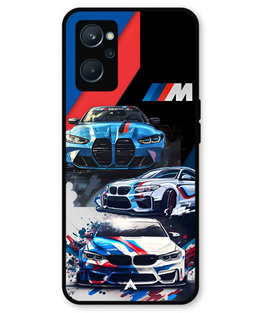 BMW 32 Car Metal Back Cover Phone Case for Realme 10