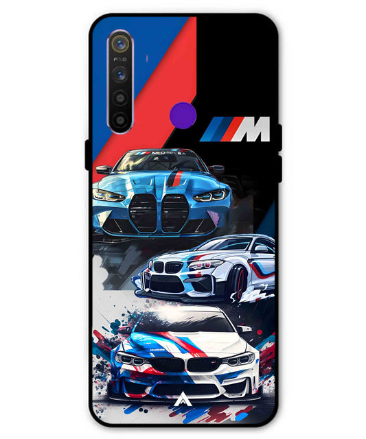 BMW 32 Car Metal Back Cover Phone Case for Realme 5i