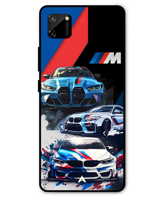 BMW 32 Car Metal Back Cover Phone Case for Realme C11